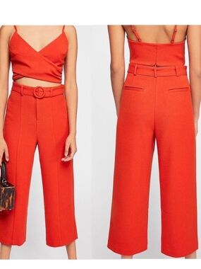 Free People Ali Set Pants Wide Leg Size 8